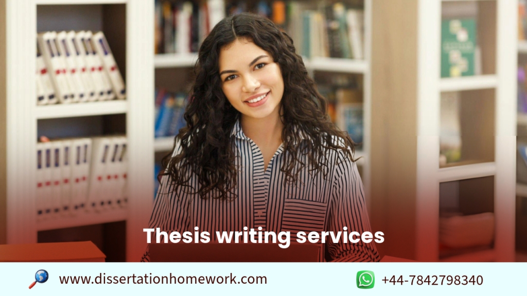 What should one look for in a thesis writing service to ensure quality and authenticity?